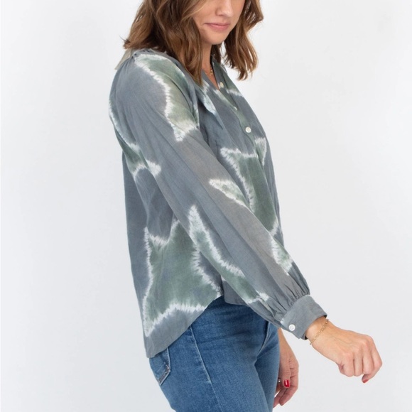 [V. DE. VINSTER] Star Tye Dye Print Blouse - Size Small NWT - Picture 2 of 5